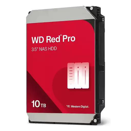 Western Digital Red Pro disco duro interno 10 TB 7200 RPM 512 MB 3.5" Serial ATA I