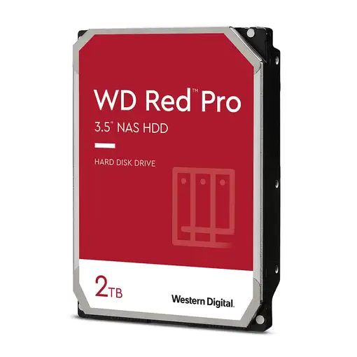 Western Digital Red Pro disco duro interno 2 TB 7200 RPM 64 MB 3.5" Serial ATA III