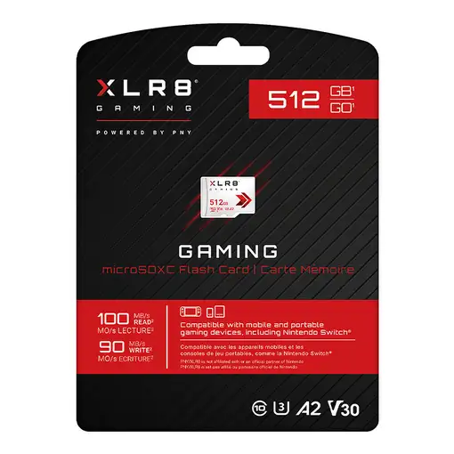 PNY XLR8 512 GB MicroSDXC UHS-I Clase 10