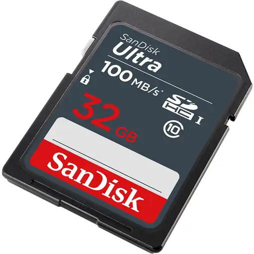 SanDisk Ultra 32GB SDHC Mem Card 100MB/s UHS-I Clase 10