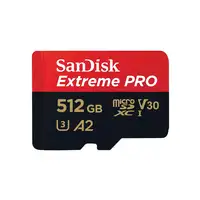 SanDisk Extreme PRO 512 GB MicroSDXC UHS-I Clase 10