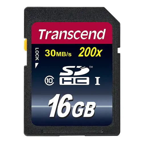 Transcend TS16GSDHC10 memoria flash 16 GB SDHC NAND Clase 10