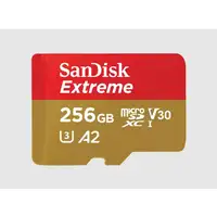 SanDisk Extreme 256 GB MicroSDXC UHS-I Clase 3
