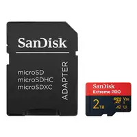 SanDisk Extreme PRO 2 TB MicroSDXC UHS-I Clase 10