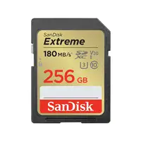 SanDisk Extreme 256 GB SDXC UHS-I Clase 10