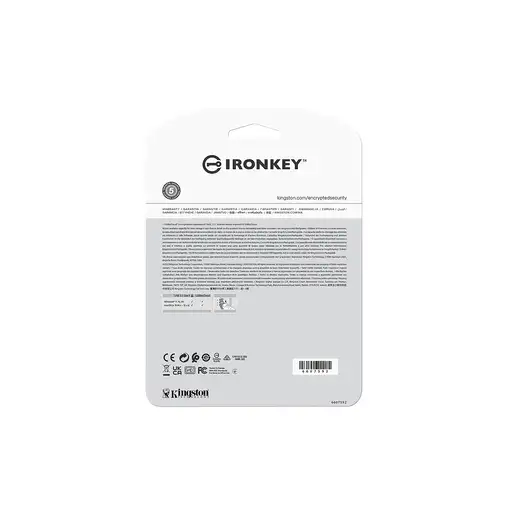 Kingston Technology IronKey 64GB IKLP50 AES USB, w/256bit Encryption