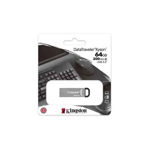Kingston Technology DataTraveler Unidad Flash USB Kyson de 64 GB
