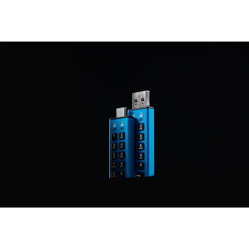 Kingston Technology IronKey Keypad 200 de 256 GB, FIPS 140-3 nivel 3 (pendiente) c