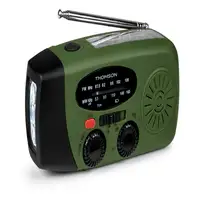 Radio Solar de Emergencia,Powerbank,SOS,Doméstica/Camping Thomson RT260
