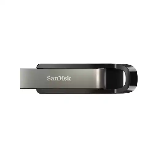 SanDisk Extreme Go unidad flash USB 128 GB USB tipo A 3.2 Gen 1 (3.1 Gen 1) Acero