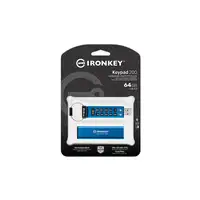 Kingston Technology IronKey Keypad 200 de 64 GB, FIPS 140-3 nivel 3 (pendiente) ci