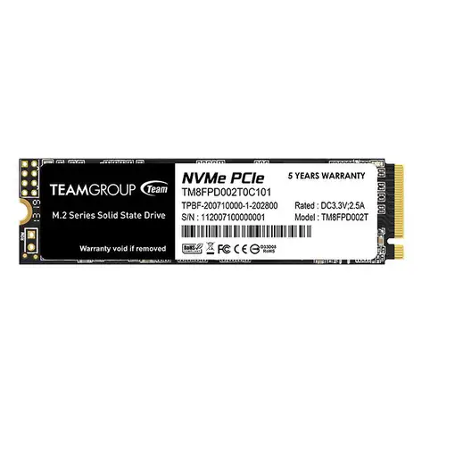 Team Group MP33 PRO 2 TB M.2 PCI Express 3.0 NVMe