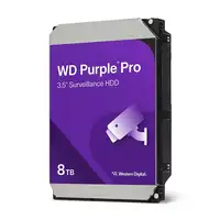 Western Digital Purple Pro Smart Video HDD 8TB disco duro interno 7200 RPM 3.5" SA