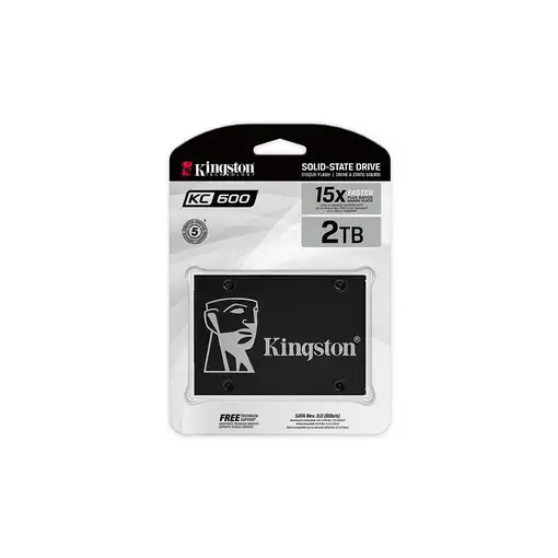 Kingston Technology Disco SSD KC600 SATA3 2,5" de 2048 G