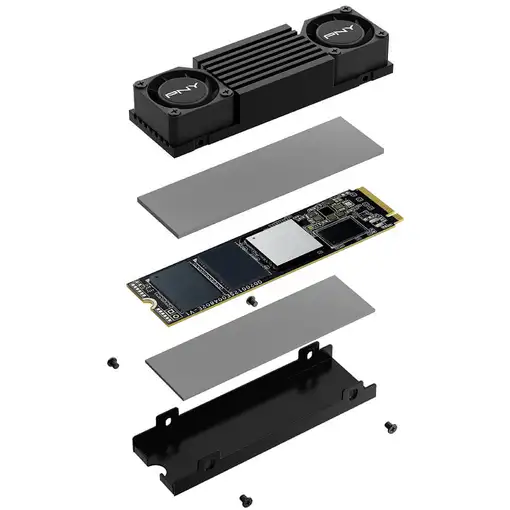 PNY CS3150 2 TB M.2 PCI Express 5.0 NVMe 3D NAND