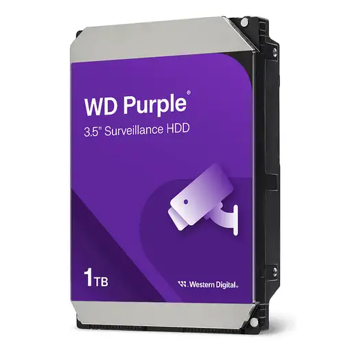 Western Digital Purple disco duro interno 1 TB 5400 RPM 64 MB 3.5" Serial ATA III