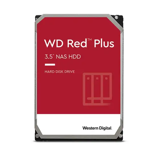 Western Digital Red Plus disco duro interno 12 TB 7200 RPM 3.5" Serial ATA III