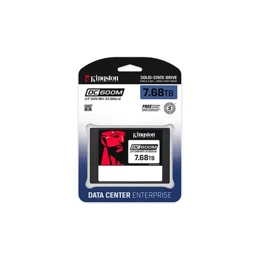 Kingston Technology Disco SSD DC600ME SATA Enterprise (uso mixto) de 2,5” y 7680 G