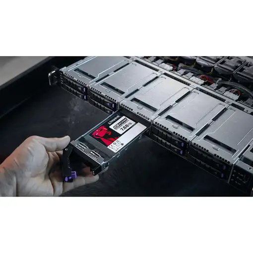 Kingston Technology Disco SSD DC600ME SATA Enterprise (uso mixto) de 2,5” y 7680 G