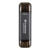 Transcend ESD310C Tecnología Thunderbolt (Rayo) 128 GB USB Type-A / USB Type-C USB