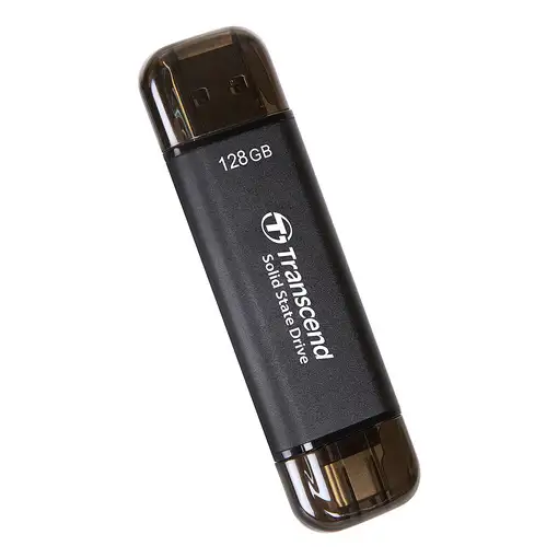 Transcend ESD310C Tecnología Thunderbolt (Rayo) 128 GB USB Type-A / USB Type-C USB