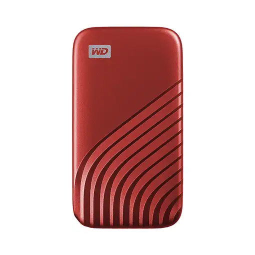 Western Digital My Passport 1 TB USB Tipo C 3.2 Gen 2 (3.1 Gen 2) Rojo