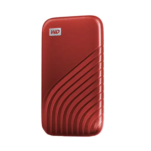 Western Digital My Passport 1 TB USB Tipo C 3.2 Gen 2 (3.1 Gen 2) Rojo