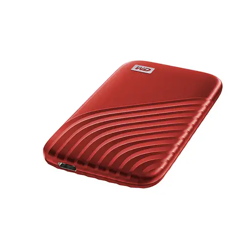 Western Digital My Passport 1 TB USB Tipo C 3.2 Gen 2 (3.1 Gen 2) Rojo