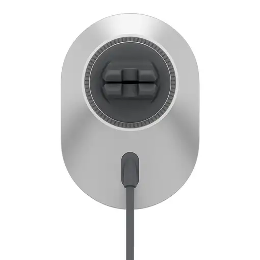 Belkin BoostCharge Pro Smartphone Plata, Blanco USB Cargador inalámbrico Carga ráp