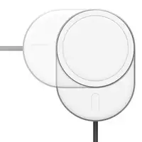 Belkin BoostCharge Pro Smartphone Plata, Blanco USB Cargador inalámbrico Carga ráp