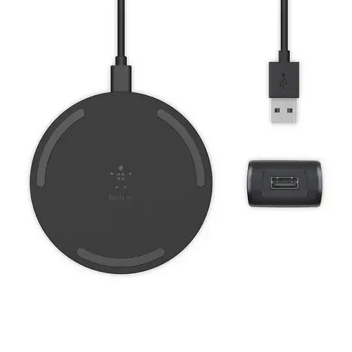 Belkin WIA001BTBK cargador de dispositivo móvil Smartphone Negro Corriente alterna