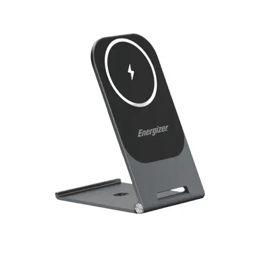 Energizer WCP102 cargador de dispositivo móvil Smartphone Aluminio, Negro Cargador