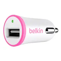 Belkin Car Charger, 1A Universal Rosa Encendedor de cigarrillos Auto