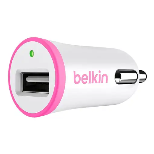 Belkin Car Charger, 1A Universal Rosa Encendedor de cigarrillos Auto