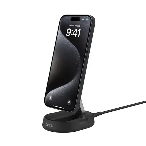 Belkin BoostCharge Pro Smartphone Negro Corriente alterna Cargador inalámbrico Car