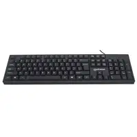 Manhattan 179324 teclado Oficina USB QWERTY Inglés Negro