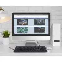 Manhattan 179324 teclado Oficina USB QWERTY Inglés Negro