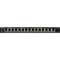 NETGEAR 16-Port High-Power PoE+ Gigabit Ethernet Plus Switch (231W) with 1 SFP por