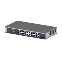 NETGEAR GS724Tv6 Gestionado L2+/L3 Gigabit Ethernet (10/100/1000) 1U Azul, Gris