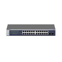 NETGEAR GS724Tv6 Gestionado L2+/L3 Gigabit Ethernet (10/100/1000) 1U Azul, Gris