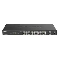 D-Link DGS-1100-26MPV2/B Gestionado L2 Gigabit Ethernet (10/100/1000) Energía sobr