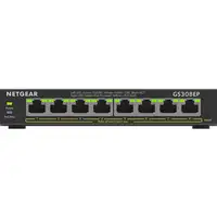 NETGEAR 8-Port Gigabit Ethernet PoE+ Plus Switch (GS308EP) Gestionado L2/L3 Gigabi