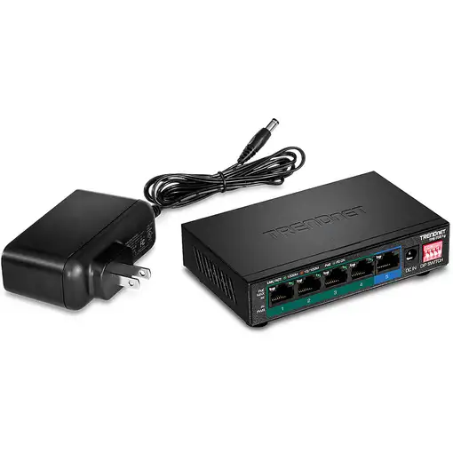Trendnet TPE-TG51G switch Gigabit Ethernet (10/100/1000) Energía sobre Ethernet (P