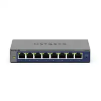 NETGEAR GS108Ev4 No administrado L2/L3 Gigabit Ethernet (10/100/1000) Gris