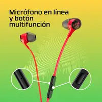 Auriculares en la nube HyperX II (color rojo)