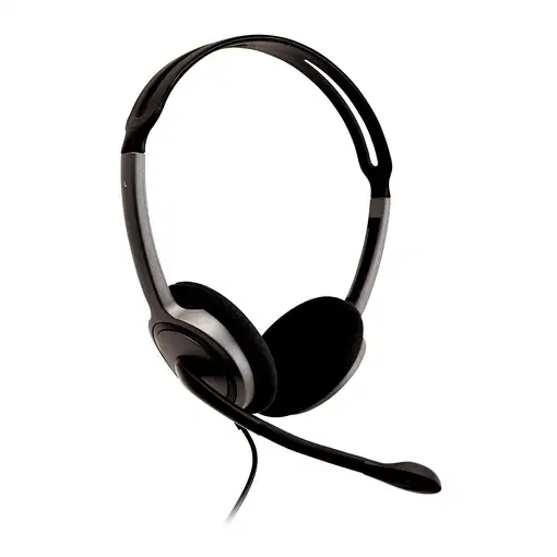 V7 HA212-2EP auricular y casco Auriculares Alámbrico Diadema Llamadas/Música Negro
