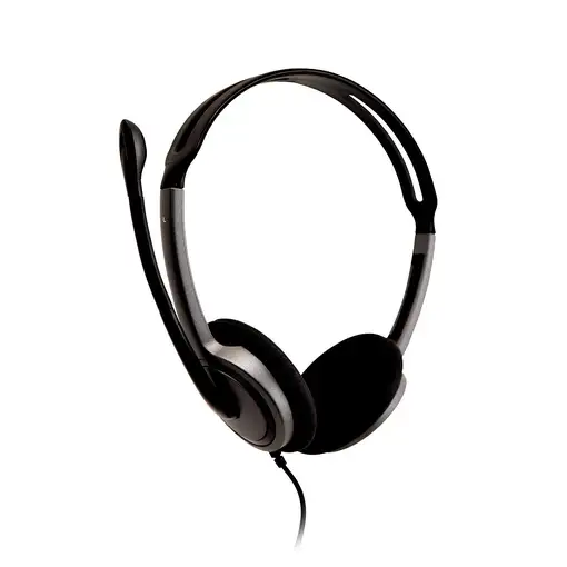 V7 HA212-2EP auricular y casco Auriculares Alámbrico Diadema Llamadas/Música Negro