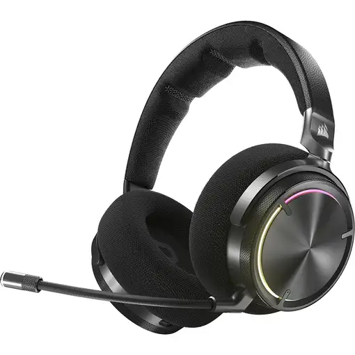 Corsair VIRTUOSO MAX WIRELESS, Carbon Auriculares Inalámbrico De mano Juego Blueto
