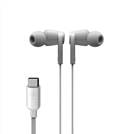 Belkin ROCKSTAR Auriculares Alámbrico Dentro de oído Llamadas/Música USB Tipo C Bl