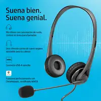 HP Auriculares estéreo USB G2